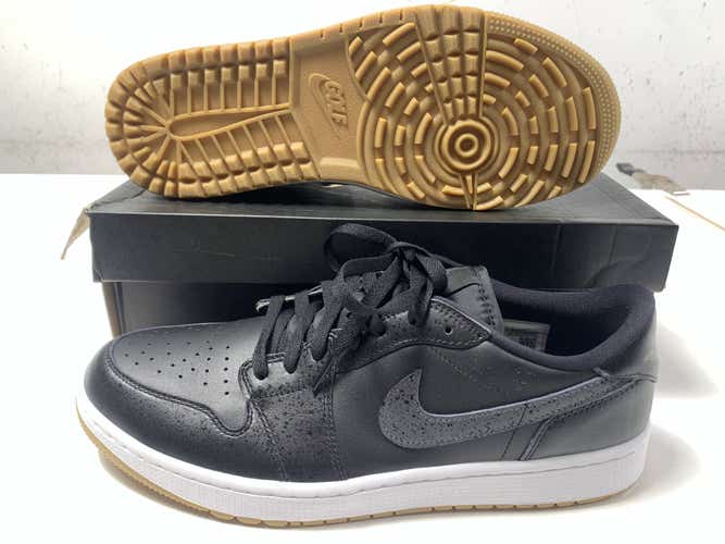 Air Jordan 1 Low G Athletic Shoes Black Men's SZ 12 (DD9315-005)