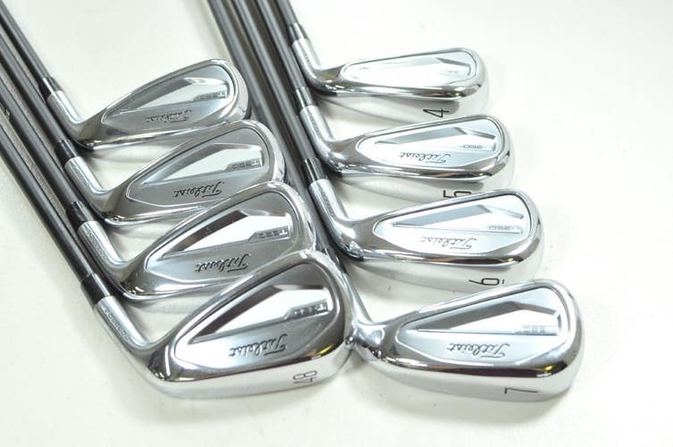 Titleist T350 2023 4-PW,48*Iron Set Senior Flex Right MMT 60g Graphite # 205527