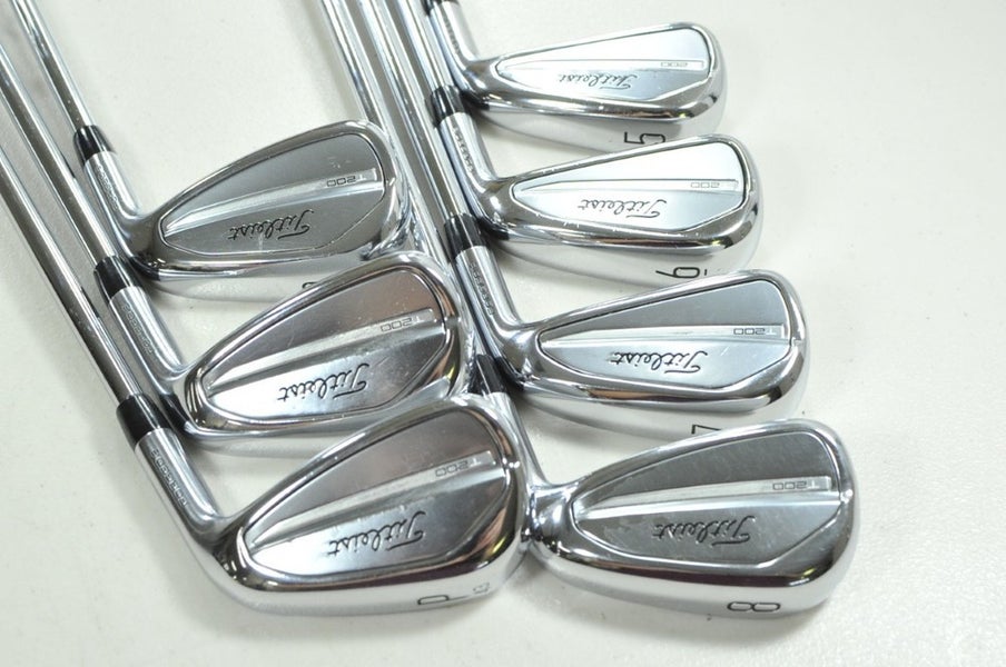 Titleist T200 2023 5-PW,48* Iron Set Stiff Flex Right DG S400 Steel # 205626