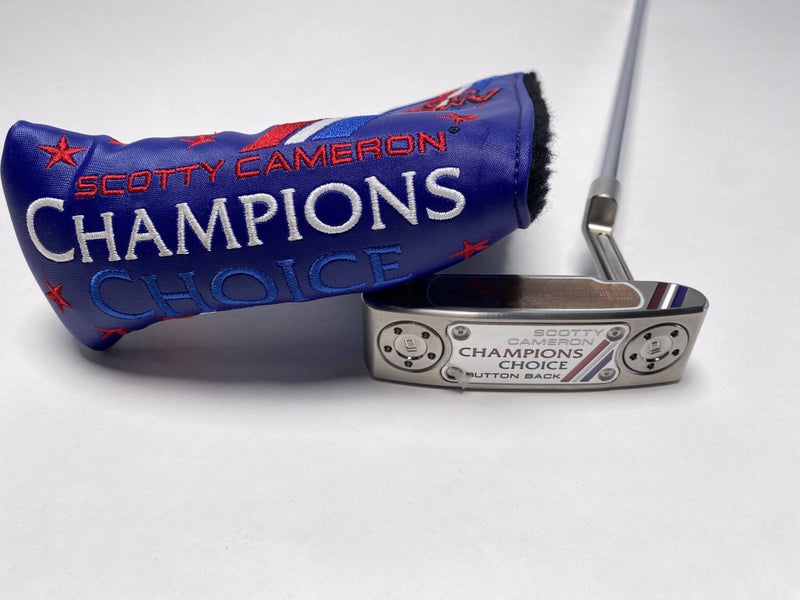 Scotty Cameron Champions Choice Button Back Newport Plus Putter 35" Mens RH HC
