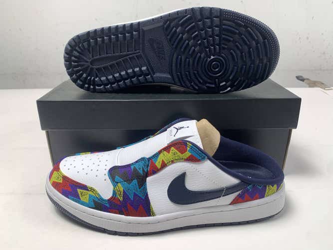 Jordan Mule Golf Shoes Slip-On Nothing But Net White Men's SZ 10 (FJ1214-100)