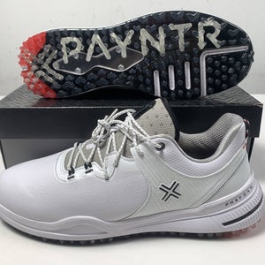 Payntr X 002 F Waterproof Golf Shoes White Men's SZ 11.5 (002 F)