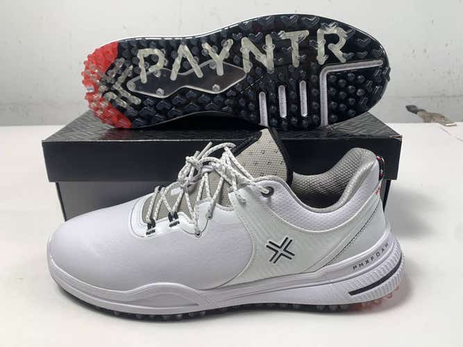 Payntr X 002 F Waterproof Golf Shoes White Men's SZ 11.5 (002 F)