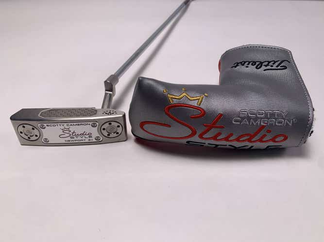 Scotty Cameron Studio Style Newport 2 Plus 2025 Putter 35" Mens RH HC NEW