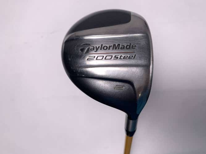 TaylorMade 200 Steel 2 Fairway Wood 13* ProForce 75 Gold Stiff Graphite Mens RH