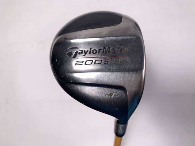 TaylorMade 200 Steel 4 Fairway Wood 17* ProForce 75 Gold Stiff Graphite Mens RH