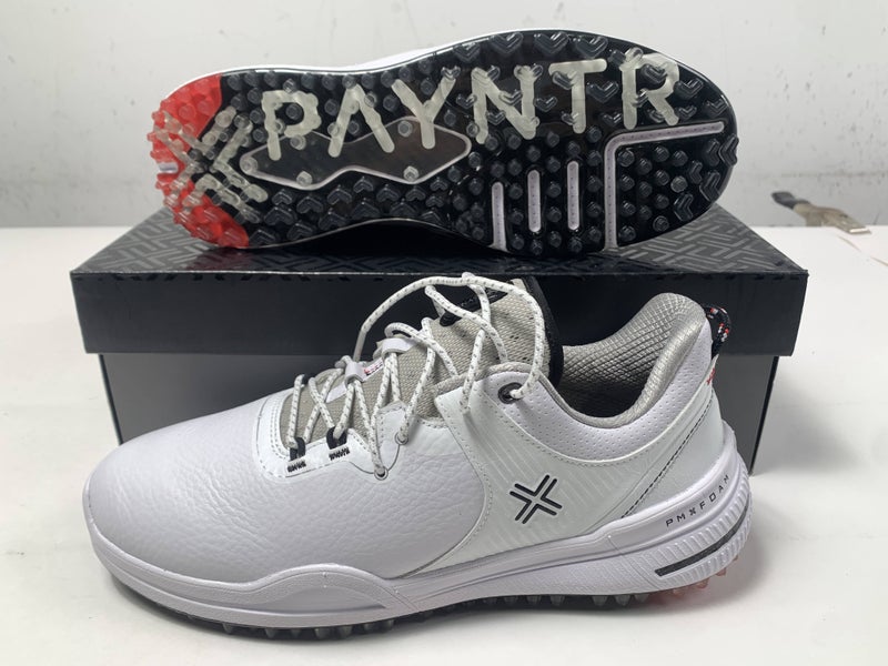 Payntr X 002 F Waterproof Golf Shoes White Men's SZ 9 (002 F)