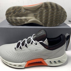 ECCO Biom C4 Waterproof Golf Shoes Grey Men's SZ 8-8.5 (130404 57719)