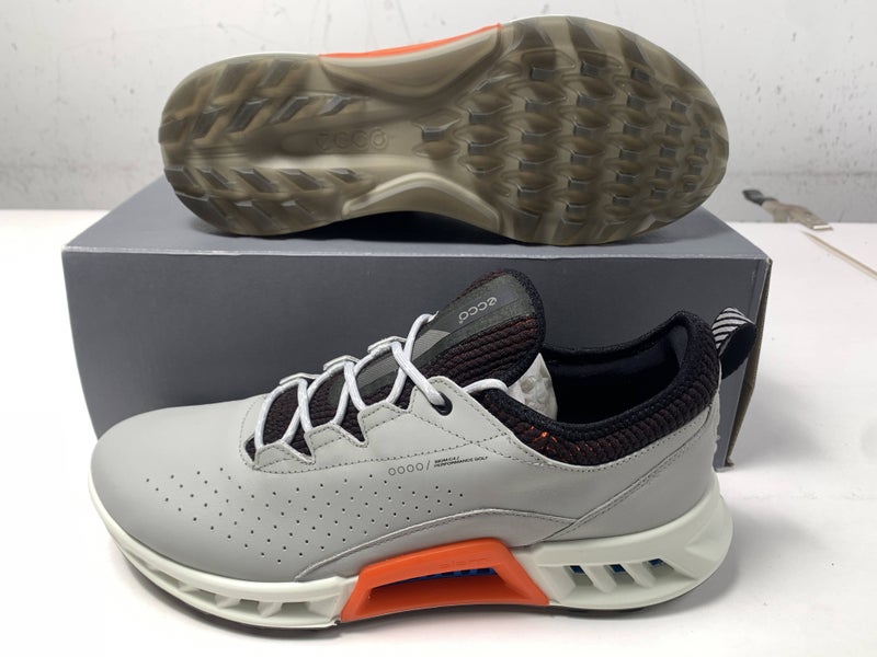 ECCO Biom C4 Waterproof Golf Shoes Grey Men's SZ 8-8.5 (130404 57719)