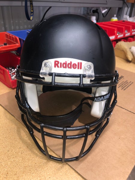 USED RIDDELL SPEED ADULT HELMET - LARGE - FLAT BLACK