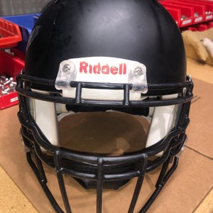 USED RIDDELL SPEED ADULT HELMET - LARGE - FLAT BLACK