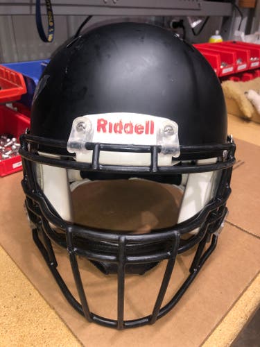 USED RIDDELL SPEED ADULT HELMET - LARGE - FLAT BLACK