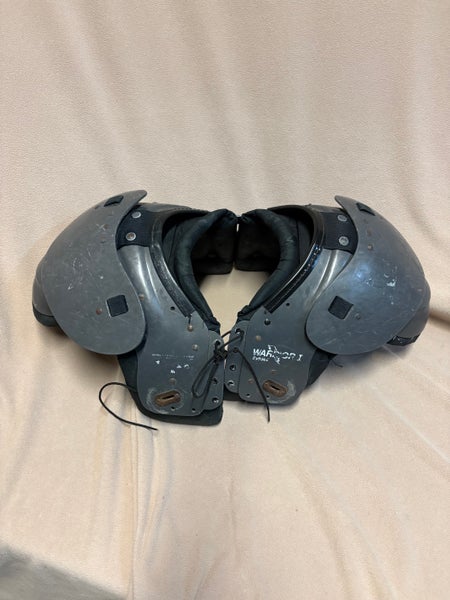 Medium Adult Riddell Warrior I Shoulder Pads (Used)