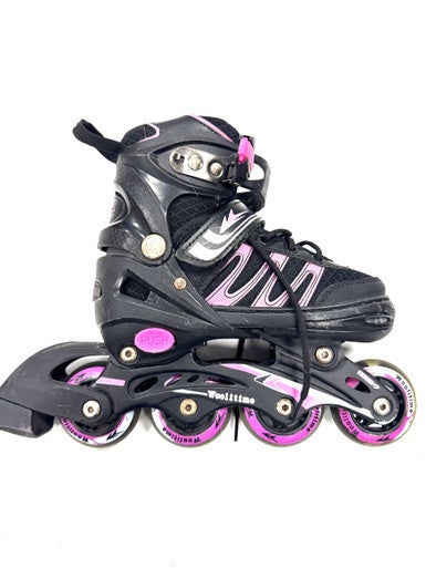 Used ADJ SKATES Junior Rec Fitness Skates Pink Adjustable 11860-S000300570