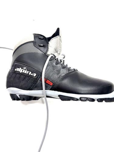 Used Alpina TR20 Mens NNN XC Ski Boots Grey W 06 / JR 04-04.5 11860-C000300557
