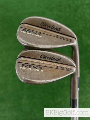 Cleveland RTX6 Tour Rack Raw 2 Wedge Set (54 & 60 Degrees)