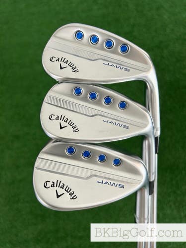 Callaway Jaws Chrome 3 Wedge Set (50, 54, & 58 Degrees)