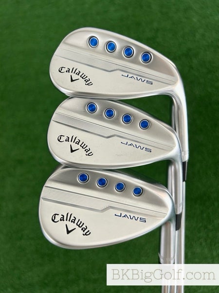 Callaway Jaws Chrome 3 Wedge Set (50, 54, & 58 Degrees)