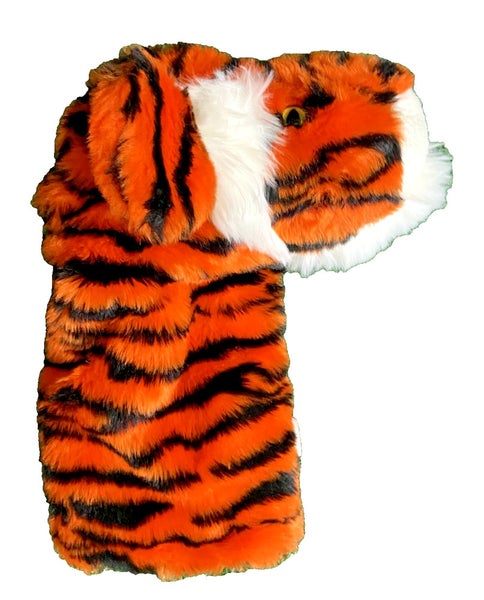 Tiger Driver Headcover Daphne Plush Golf Club 1-Wood Cover In Great Condition