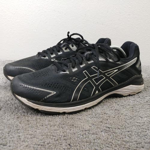 ASICS GT 2000 7 Mens Size 11 EXTRA WIDE Running Shoes Low Top Black White
