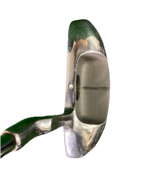 Alpha Golf Silver Diamond Stainless Blade Putter 33" Steel RH Nice Wrap Grip