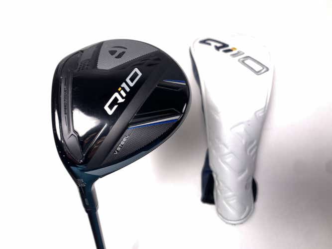 TaylorMade Qi10 3 Fairway Wood 15* Kai'li Blue 70g Extra Stiff LH HC NEW