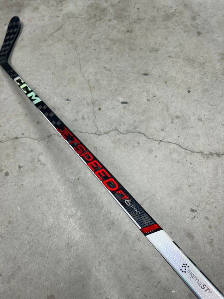 Right Hand 80 Flex P28 Senior CCM Jetspeed FT6 Pro Hockey Stick Pro Stock CHL (New)