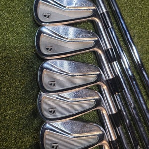 Men's 2021 TaylorMade P7MC Right Handed Iron Set Steel Shaft (Used)