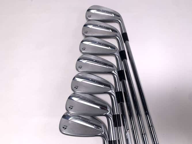 TaylorMade P790 2025 Iron Set 4-PW KBS Tour Lite Stiff Steel Mens RH