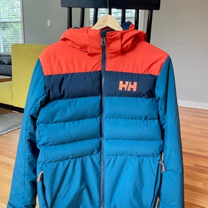 176 cm / 16 Y . Blue Youth Large/Extra Large Helly Hansen Jacket (Used)