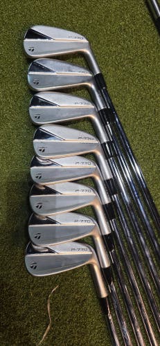Men's 2023 TaylorMade Right Handed Iron Set Stiff Flex Steel Shaft (Used)