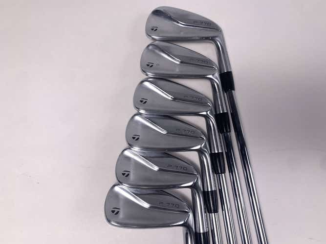 TaylorMade P770 2020 Iron Set 5-PW Project X LZ 6.0 120g Stiff Steel Mens RH