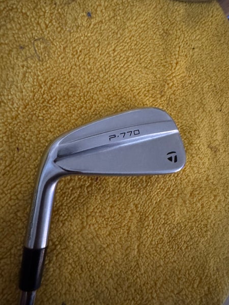 Men's 2024 TaylorMade TaylorMade 2024 P770 Left Hand Iron Set Extra Stiff Flex Steel Shaft (Used)