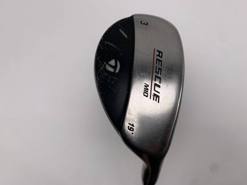 TaylorMade Rescue Mid 3 Hybrid 19* Light Metal Regular Steel Mens RH