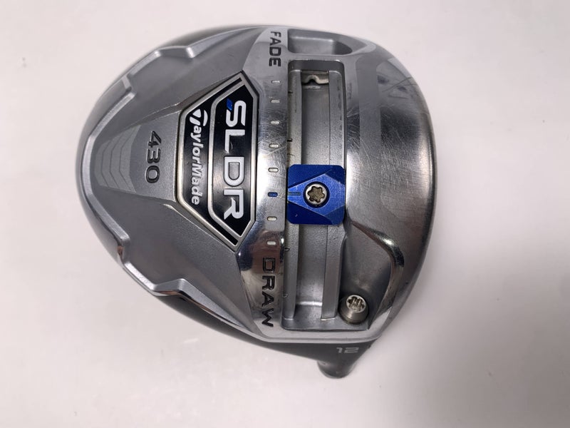 TaylorMade SLDR 430 Driver 12* HEAD ONLY Mens RH