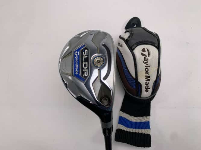 TaylorMade SLDR 2 Hybrid 18* Fujikura Speeder 82h 82g Stiff Graphite Mens RH HC
