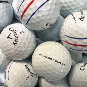 36 Near Mint AAAA White Callaway Chrome Tour X Used Golf Balls