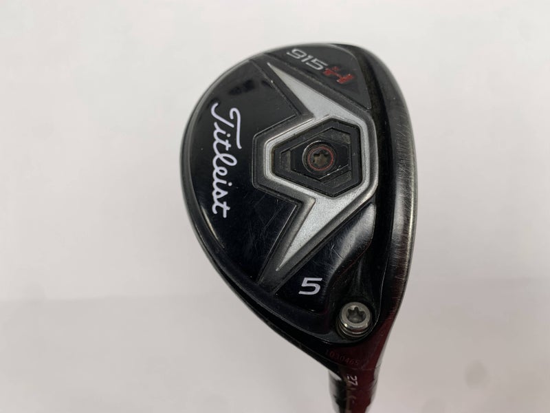 Titleist 915 H 5 Hybrid 25* Mitsubishi Rayon DIamana Red M+ 60g Regular Mens RH