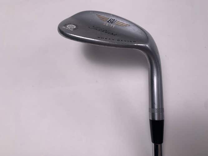 Titleist Vokey Spin Milled SM4 Chrome Sand Wedge SW 56* 11 Wedge Mens RH