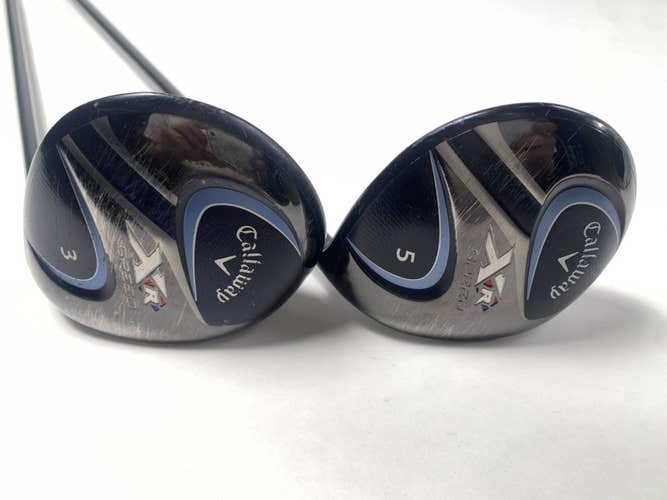Callaway XR Speed 3 & 5 Fairway Wood Set 15* 18* HZRDUS 4.0 Ladies Graphite RH