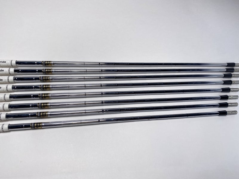True Temper Dynamic Gold X100 XStiff Iron Set 8 Shafts 34''-37.75''- Pull 0.355