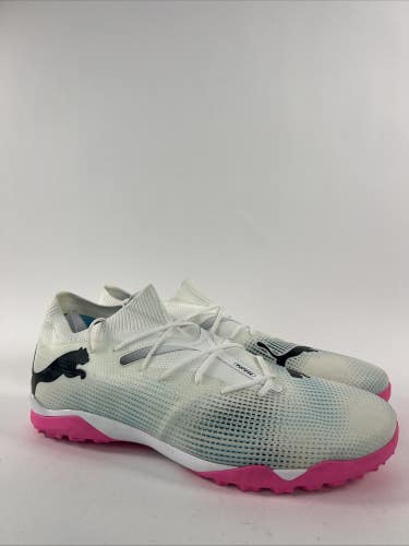 Puma Future 7 Match TT Turf Soccer Cleats Shoes White 107720-01 Men's Size 13