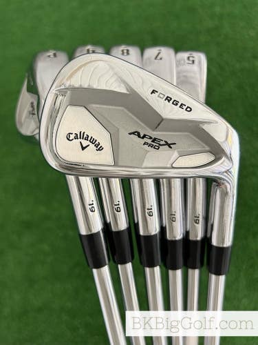 Callaway Apex Pro 19 Forged Iron Set 5-P / True Temper Elevate Tour Regular