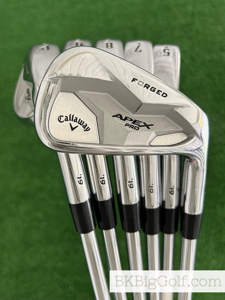 Callaway Apex Pro 19 Forged Iron Set 5-P / True Temper Elevate Tour Regular