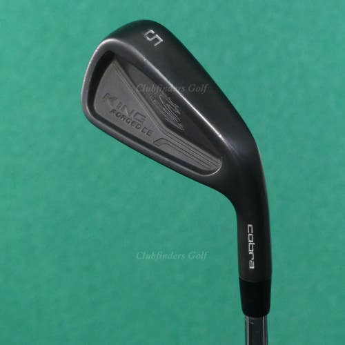 Cobra Golf King Forged CB Black Single 5 Iron KBS Tour Lite Steel Regular