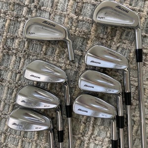 Men's 2008 Mizuno MP-67 Right Handed Iron Set Stiff Flex Steel Shaft (Used)