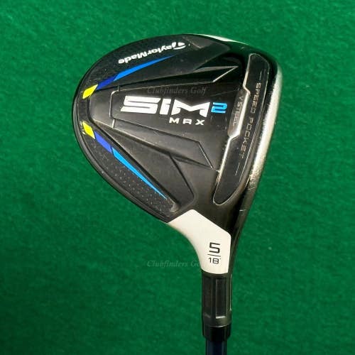 TaylorMade SIM2 MAX 18 Fairway 5 Wood Ventus Blue FW 5-R Graphite Regular w/HC