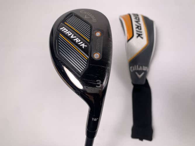 Callaway Mavrik 3 Hybrid 18* Project X Catalyst 5.5 65g Regular Mens RH HC