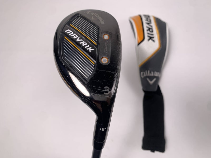 Callaway Mavrik 3 Hybrid 18* Project X Catalyst 5.5 65g Regular Mens RH HC