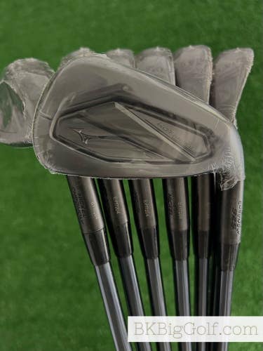 NEW Mizuno JPX 925 Hot Metal Black Iron Set Iron Set 5-G / Recoil F3 Regular